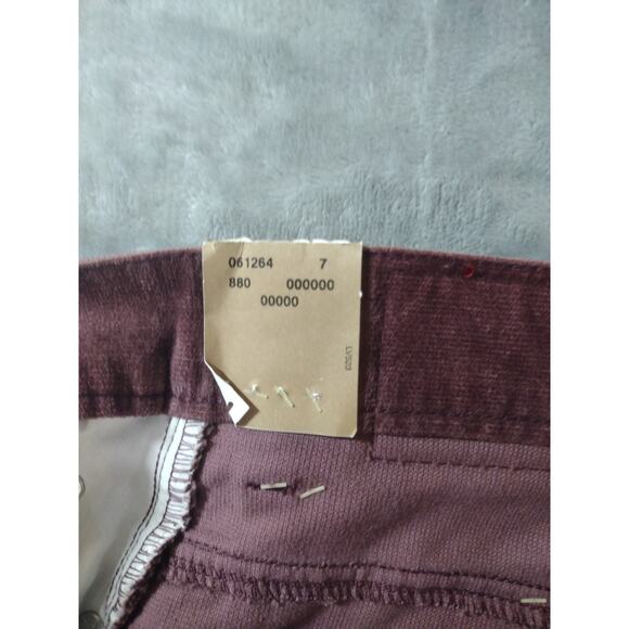 Levis Red Tag 505 Nouveau Jeans Low Rise Straight Leg Pink Corduroy 16m - Picture 10 of 10